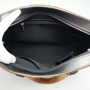 Louis Vuitton Matte Handbag Black Monogram Noir Malden